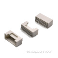 Conector del encabezado de la oblea de tono de 2.0 mm recto